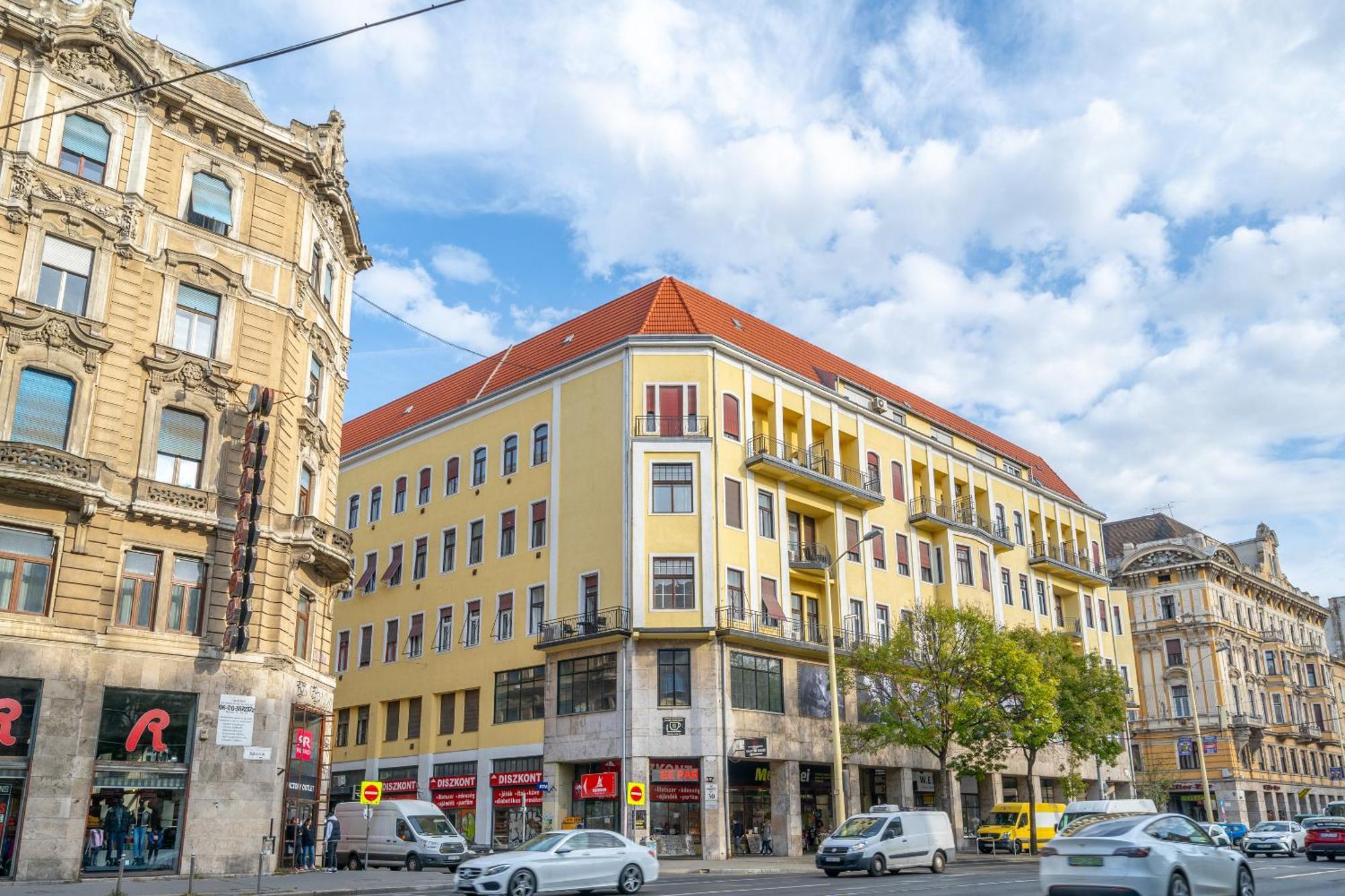 Rakoczi Stylish Entire Apartment Budapest Ngoại thất bức ảnh
