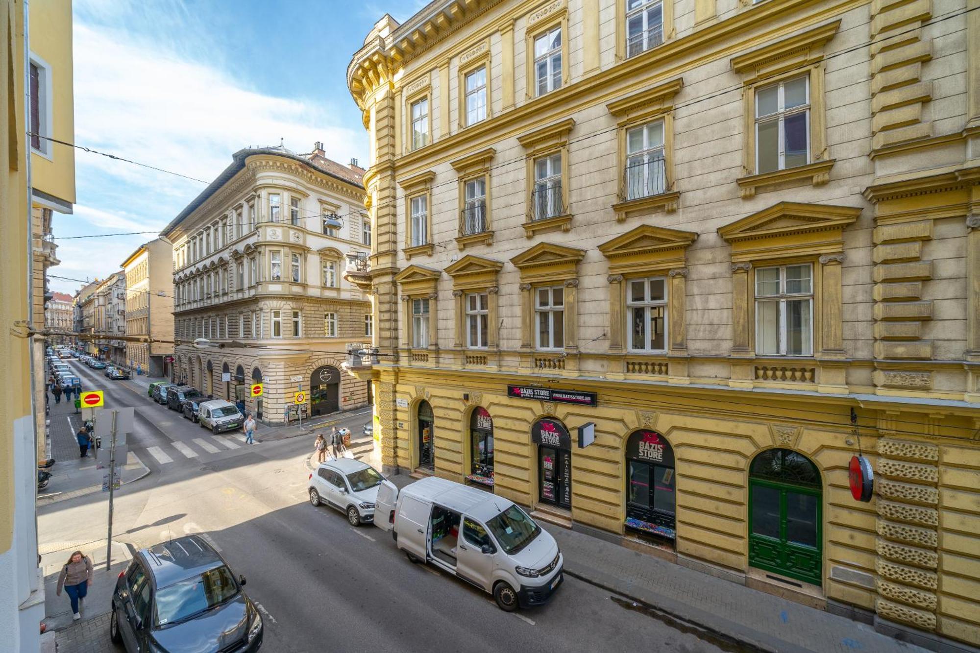 Rakoczi Stylish Entire Apartment Budapest Ngoại thất bức ảnh